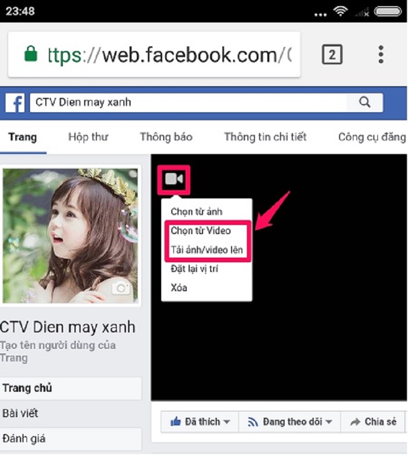 Hãy sử dụng video để tạo ảnh bìa Facebook đẹp mắt và độc đáo. Kết hợp với ứng dụng chỉnh sửa video, bạn sẽ có một ảnh bìa Facebook đặc biệt và gây ấn tượng mạnh với mọi người.