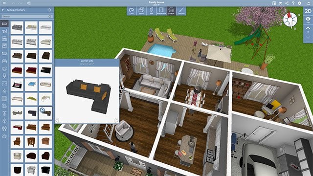 Phần mềm thiết kế nhà 3D sẽ giúp bạn hình dung được toàn bộ không gian của ngôi nhà trước khi thực sự xây dựng. Với một số tính năng đặc biệt, phần mềm này giúp bạn thậm chí cảm nhận được độ cao của các phòng và sự tương tác giữa các đối tượng trong nhà. Hãy xem bức ảnh để một lần nữa đắm mình trong \