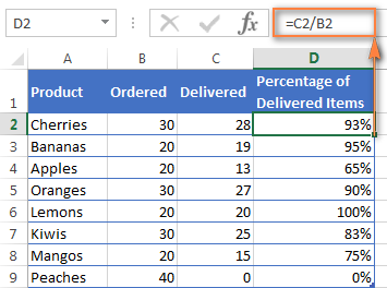 Hướng dẫn cách tính phần trăm trong Excel dễ hiểu nhất - TOTOLINK Việt Nam